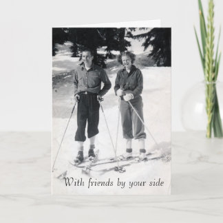 Du Got das Vintage Funny Card Karte