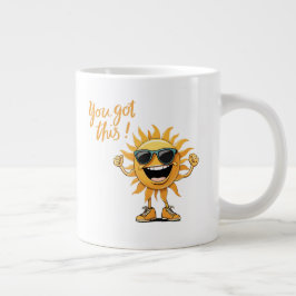 Du Got diese sonnige Sonne mit Sonnenbrille Jumbo-Tasse