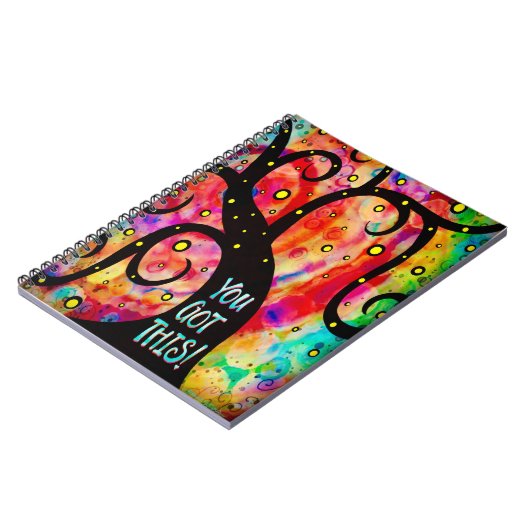 Du Got diesen Baum Trendy, Spaß Ermutigung Notizblock (Linke Seite)