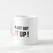 Du Got einfach auf Kaffeetasse (Vorderseite Links)