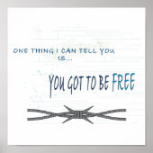 Du got, kostenlos Poster zu sein (Vorne)