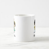 DU GOT MICH, MÄDCHEN Tasse (Mittel)