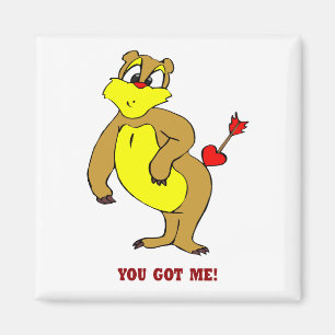Du Got mir Valentine Magnet