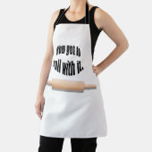 Du Got, mit ihm zu spielen Schürze (InSitu)