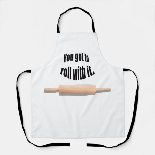 Du Got, mit ihm zu spielen Schürze (Vorderseite)