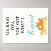 Du Got, was ich Kitchen Poster brauche (Vorne)