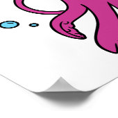 Du Gotta be Squiddin' Me, Funny Tintenfisch Sprich Poster (Ecke)