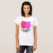 Du Gummy Fever Funny Candy Pub T-Shirt (Vorne ganz)
