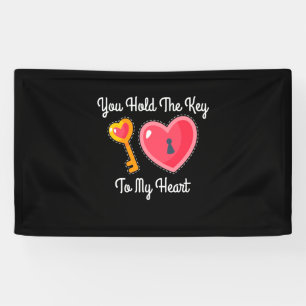 Du hältst den Schlüssel an meinem Herzen Banner