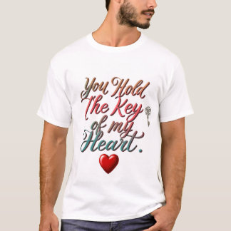 Du hältst den Schlüssel meines Herzens T-Shirt