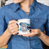 Du hältst dich wie die Sterne-Tasse Kaffeetasse