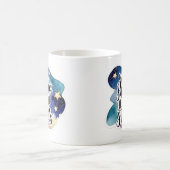 Du hältst dich wie die Sterne-Tasse Kaffeetasse (Mittel)