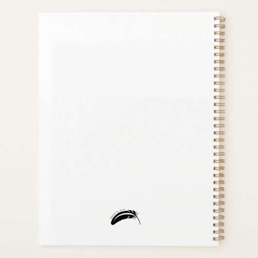 Du hältst mein Herz Planer (Rückseite)