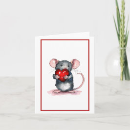 Du hältst meine Herz-Urlaubskarte Feiertagskarte