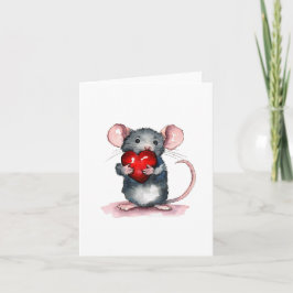 Du hältst meine Herzgrußkarte Karte