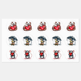 Du hältst meine Herzmarken Etiketten