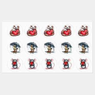 Du hältst meine Herzmarken Etiketten