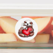 Du hältst meine Herzmarken Etiketten (Befestigt)