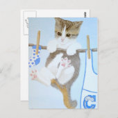 Du hängst einfach herum! postkarte (Vorne/Hinten)