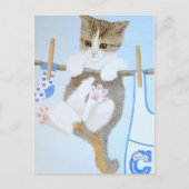 Du hängst einfach herum! postkarte (Vorderseite)