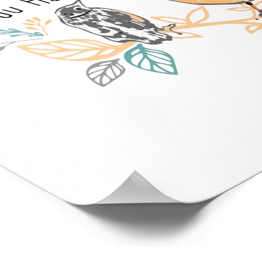 Du hast alles, was du brauchst poster (Ecke)