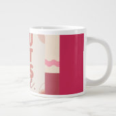 Du hast das Babe für deine Liebe Jumbo-Tasse (Rechts)