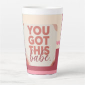 Du hast das Babe für deine Liebe Milchtasse (Vorderseite)
