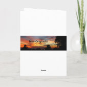 Du hast das Ende eines weiteren Jahres am Schwanz Karte (Rückseite)