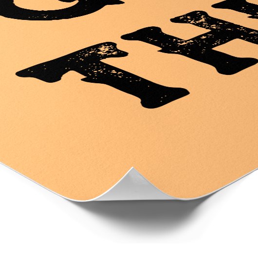 Du hast das got! poster (Ecke)