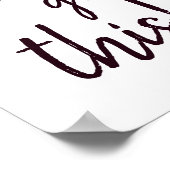 Du hast das got! poster (Ecke)