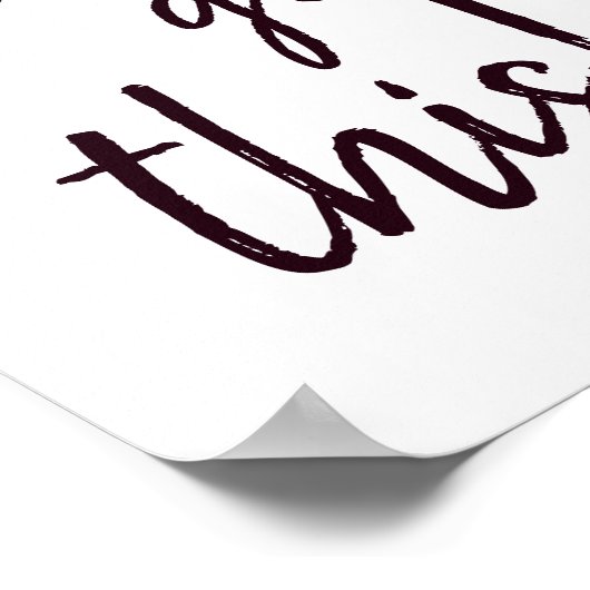 Du hast das got! poster (Ecke)