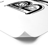 Du hast das Risiko, das Biscuit-Poster zu bekommen Poster (Ecke)