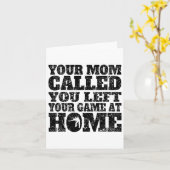 Du hast dein Spiel auf Zuhause Funny Billiards Ver Karte (Gelbe Blume)