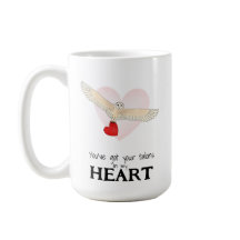 Du hast deine Krallen in meinem Herzen Eule-Mug
