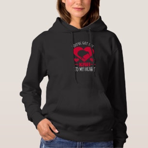 Du hast den Kiwi für mein Herz Wortspiel für einen Hoodie