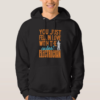 Du hast dich gerade in den süßesten Elektriker ver Hoodie