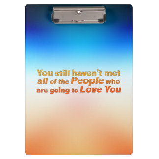 Du hast dich noch nicht kennengelernt... klemmbrett