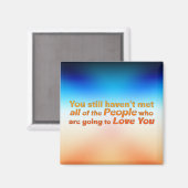 Du hast dich noch nicht kennengelernt... magnet (Vorderseite/Rückseite)