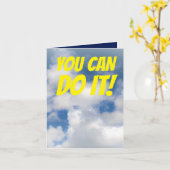 Du hast die Karte gemacht (Gelbe Blume)