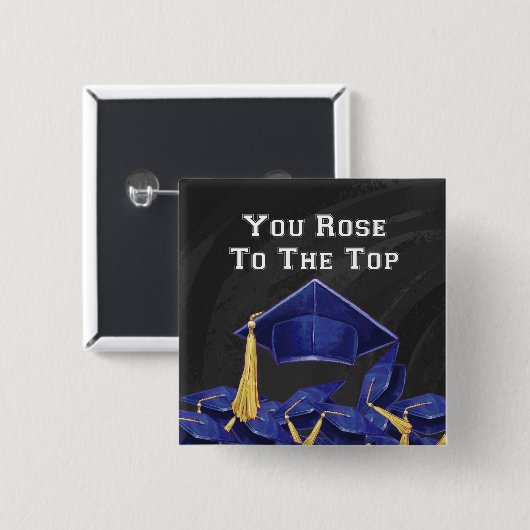 Du hast die Rose nach oben Button (Vorne & Hinten)