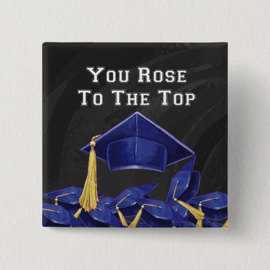 Du hast die Rose nach oben Button (Vorderseite)