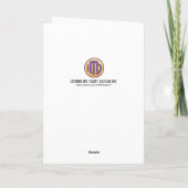 Du hast die Rose nach oben Karte (Rückseite)