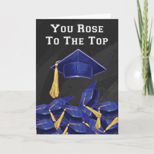 Du hast die Rose nach oben Karte (Vorderseite)