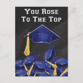 Du hast die Rose nach oben Postkarte