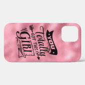 Du hast diese Girl Chic Pink Metallic komplett Got Case-Mate iPhone Hülle (Rückseite (Horizontal))