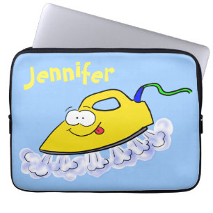 Du hast diesen bügeleisen Cartoon got Laptopschutzhülle