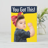 Du hast dieses Baby Got Einladung (Stehend Vorderseite)