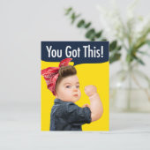 Du hast dieses Baby Got Einladungspostkarte (Stehend Vorderseite)