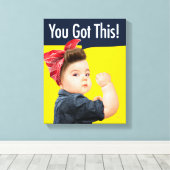 Du hast dieses Baby Got Leinwanddruck (Insitu (Holzboden))