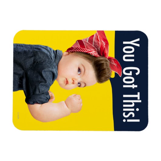 Du hast dieses Baby Got Magnet (Horizontal)